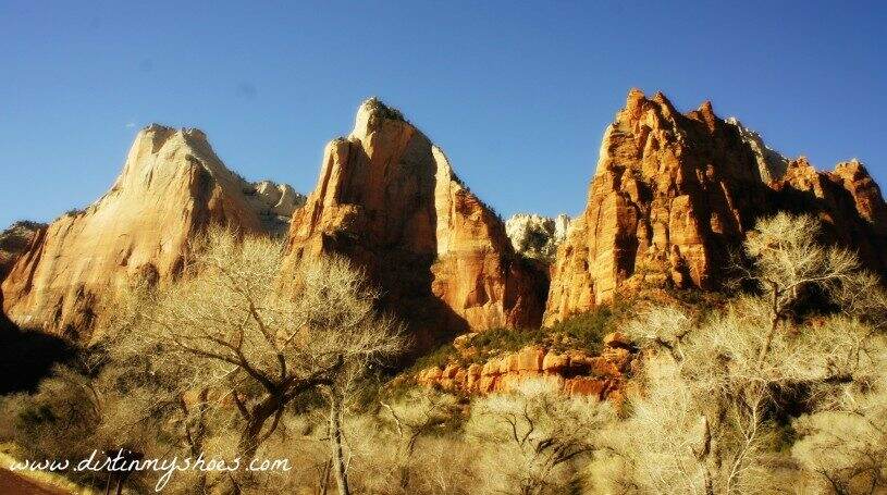 Three Patriarchs || Zion National Park || Dirt In My Shoes