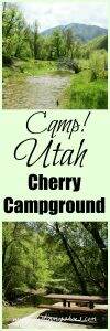Camp in the Cherry Campground || Springville, Utah || Dirt In My Shoes