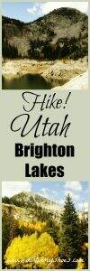 Hike to the Brighton Lakes near Salt Lake City, Utah. These lakes are gorgeous!