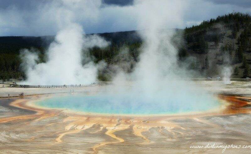 Grand Prismatic || Yellowstone National Park || Dirt In My Shoes