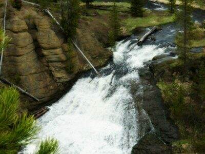 Little Gibbon Falls || Yellowstone National Park || Dirt In My Shoes