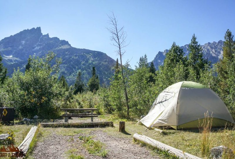 Jenny Lake Campground || Grand Teton National Park || Dirt In My Shoes