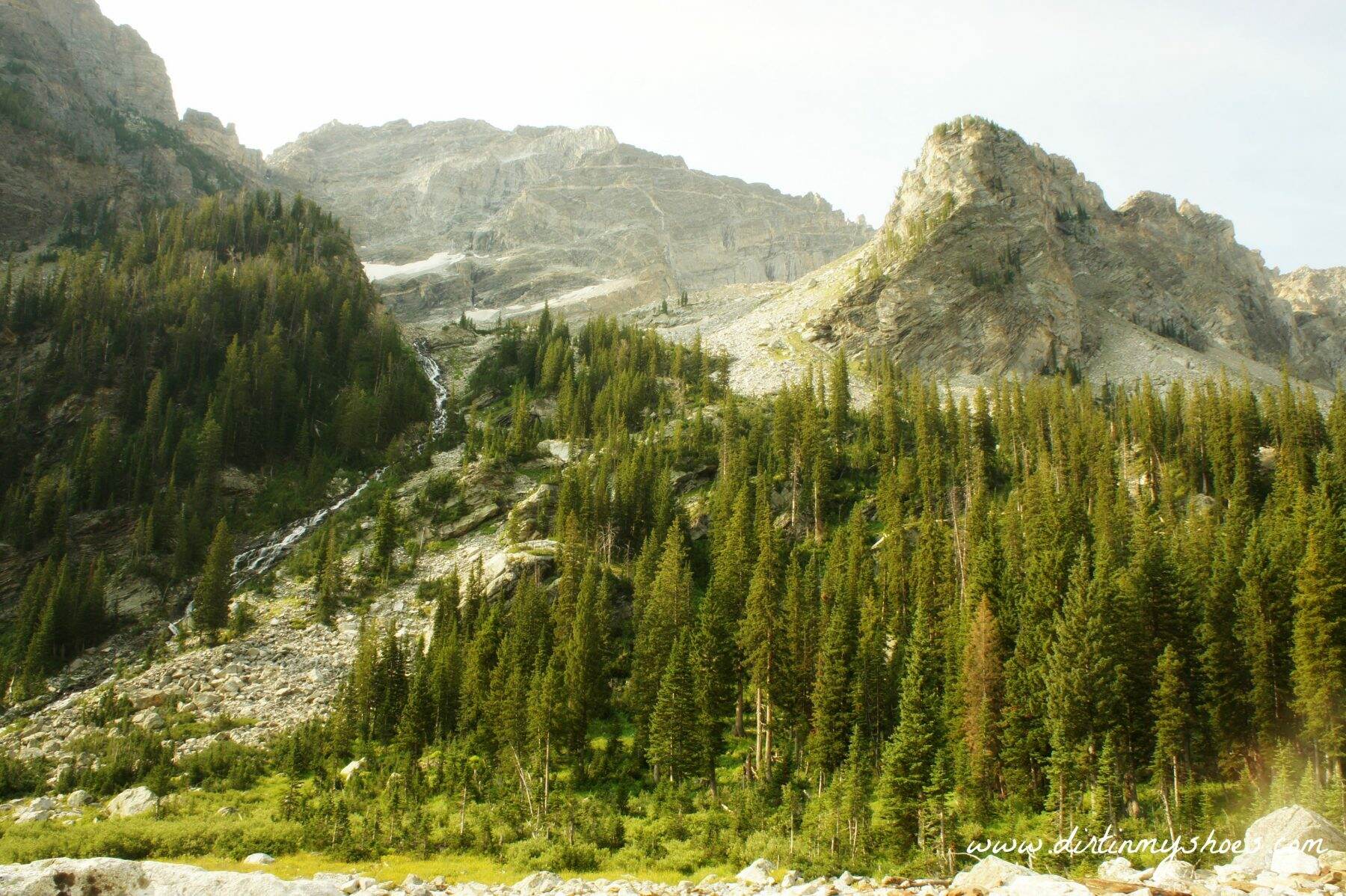 Paintbrush Canyon Waterfall || Grand Teton National Park || Dirt In My Shoes