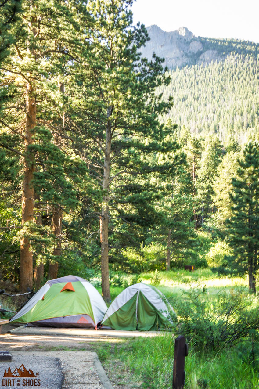 Aspenglen Campground || Rocky Mountain National Park || Dirt In My Shoes