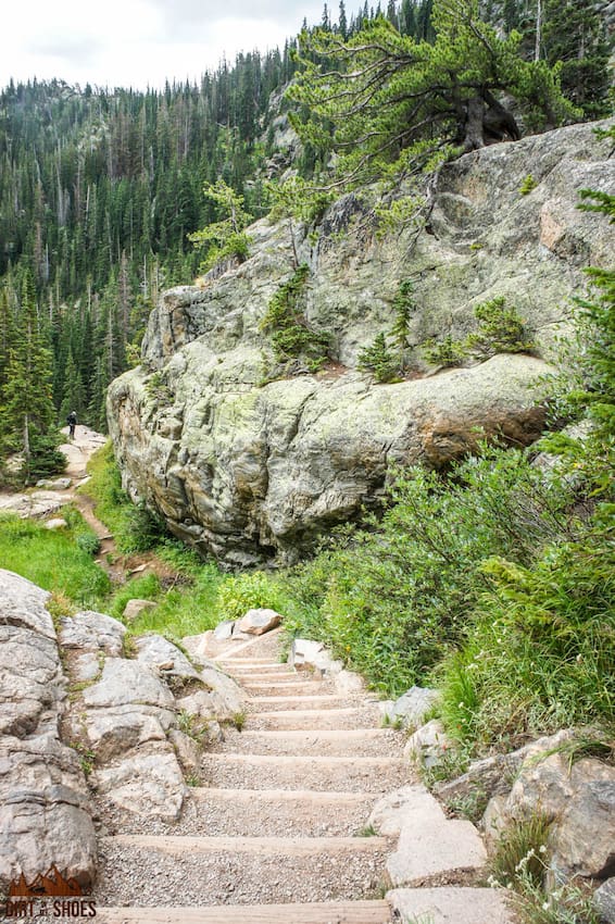 Emerald Lake Stairs || Rocky Mountain National Park || Dirt In My Shoes