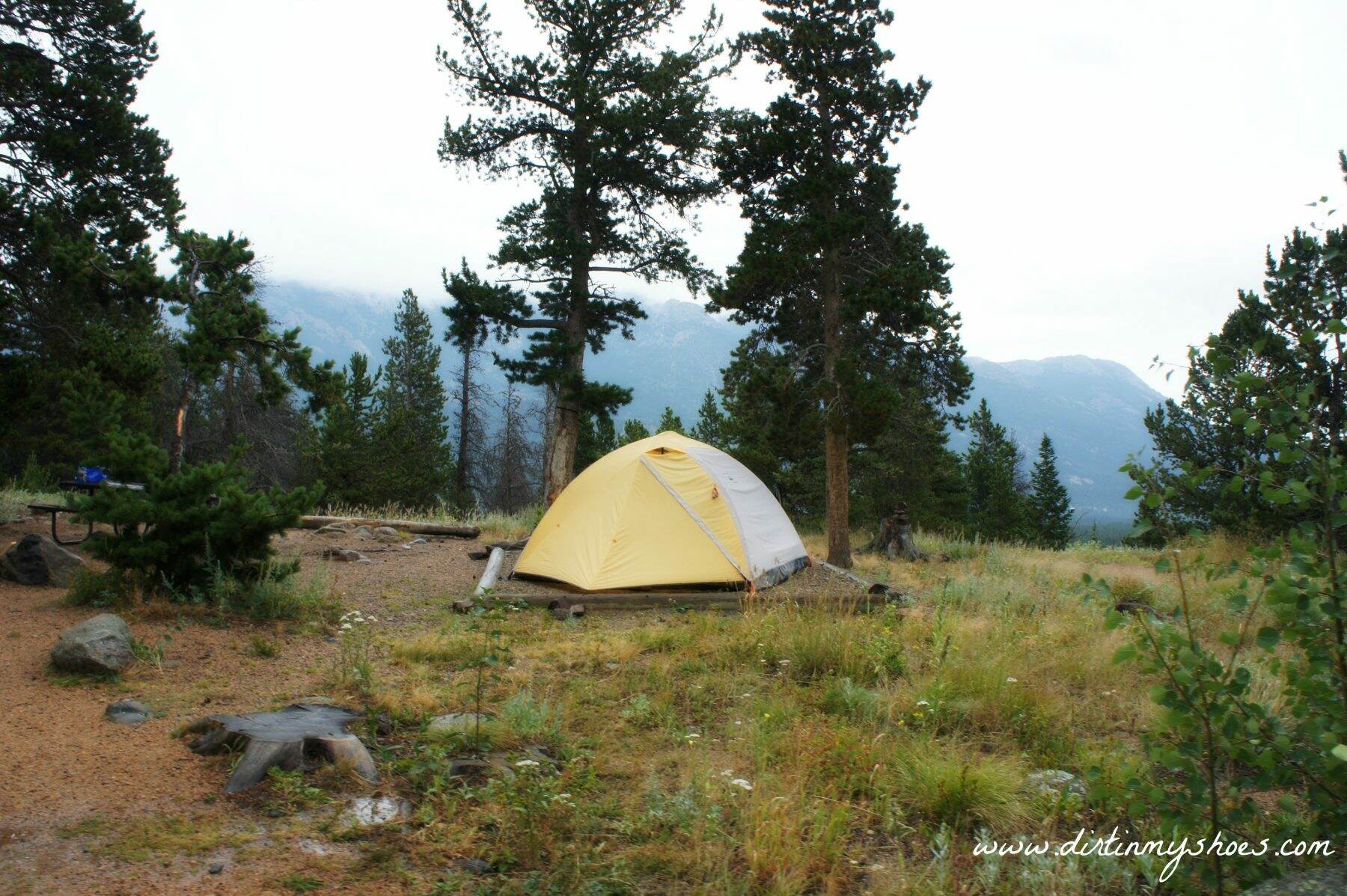 Longs Peak Campground Rocky Mountain National Park Dirt In My