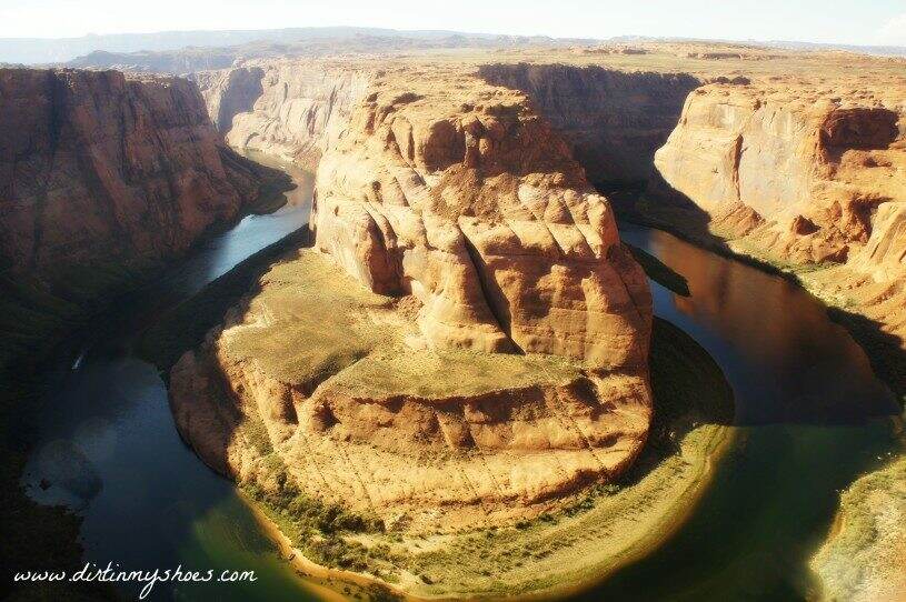 où suis -je  -ajonc- 30 juin Bravo Martin Horseshoe-Bend-Arizona-e1446510470182