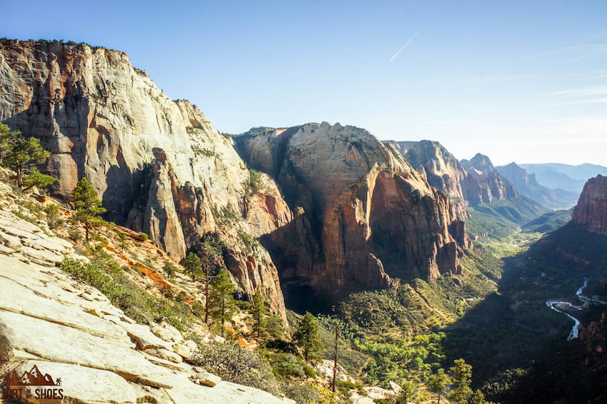 View from Angels Landing || Zion National Park || Dirt In My Shoes