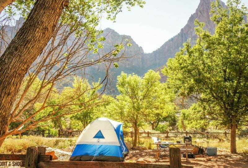 Watchman Campground || Zion National Park || Dirt In My Shoes