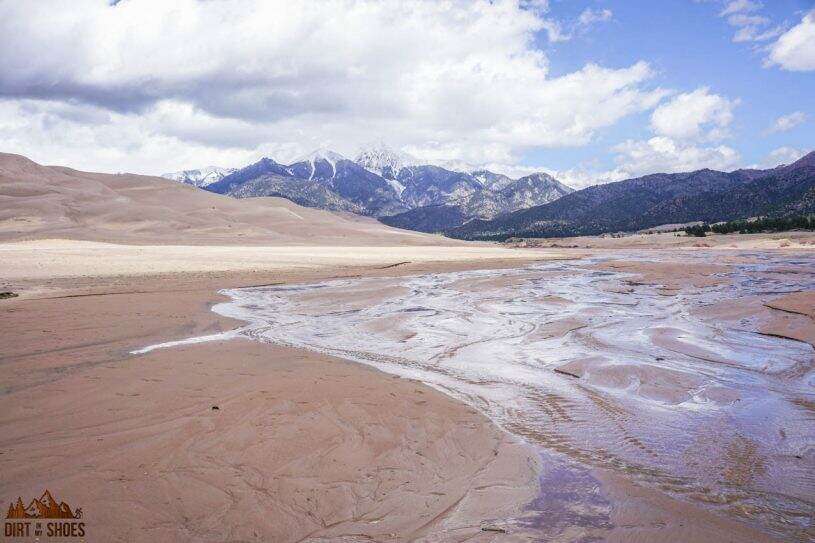 Medano Creek || Great Sand Dunes National Park || Dirt In My Shoes