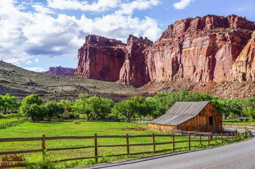 inzet Humanistisch Zonsverduistering Capitol Reef National Park - Dirt In My Shoes