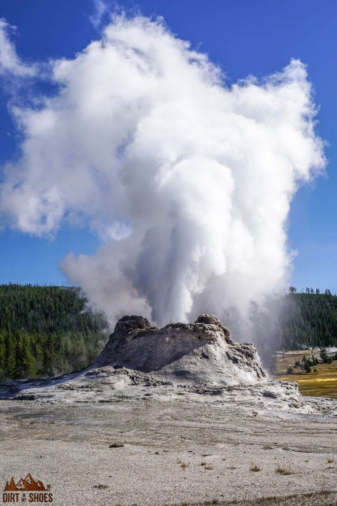 Castle Geyser || Yellowstone Trip-Planning Guide || Dirt In My Shoes