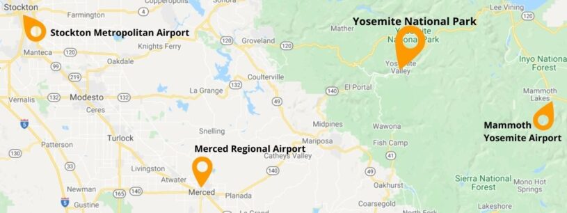 Closest Airport To Yosemite National Park Ca