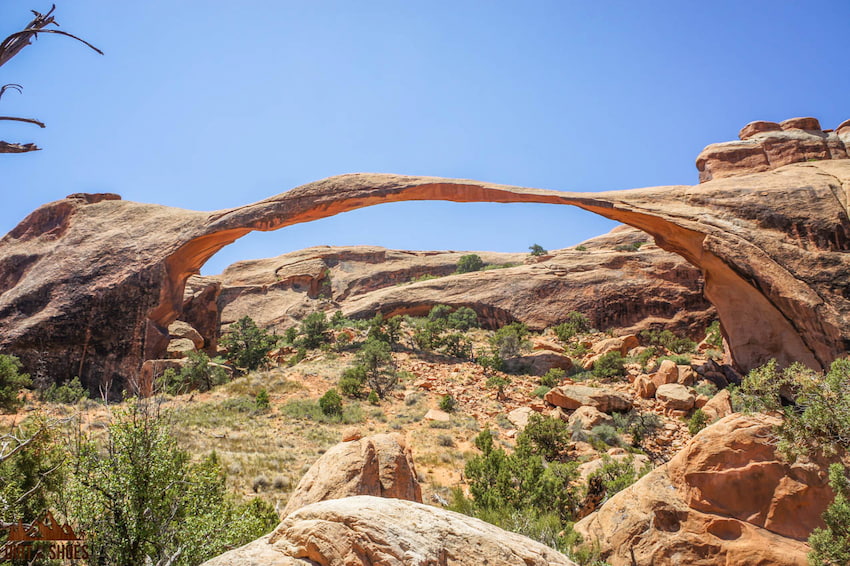 Landscape Arch || Best Easy Hikes in Arches || Dirt In My Shoes