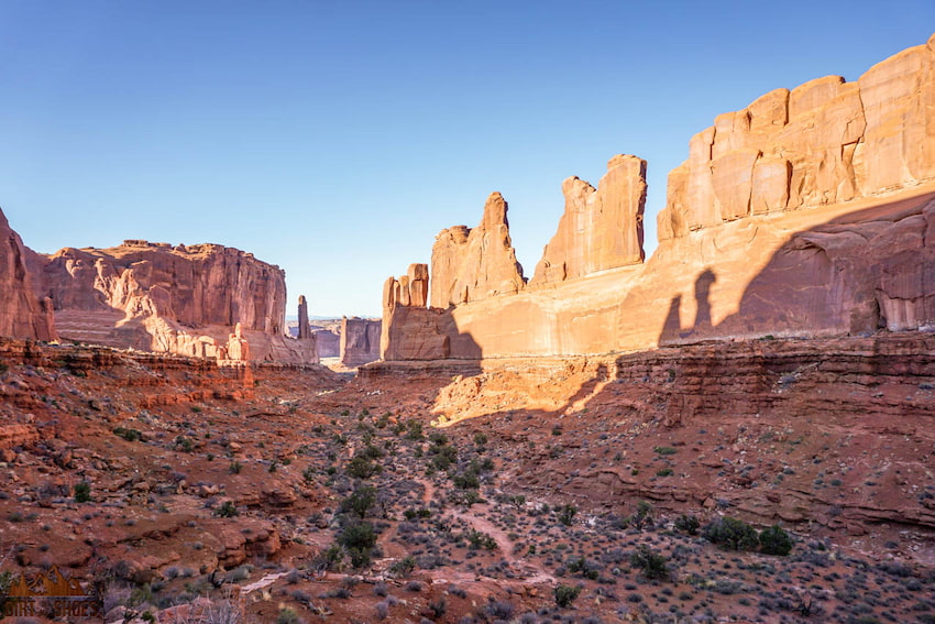 Park Avenue Trail || Arches National Park || Dirt In My Shoes