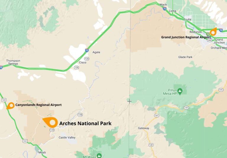 What Airport To Fly Into For Arches National Park www.dirtinmyshoes.com