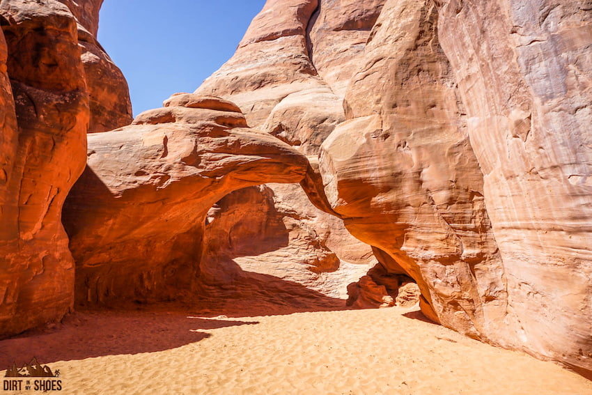 Sand Dune Arch || Best Easy Hikes in Arches || Dirt In My Shoes