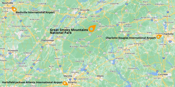 Closest Airport To Great Smoky Mountains National Park