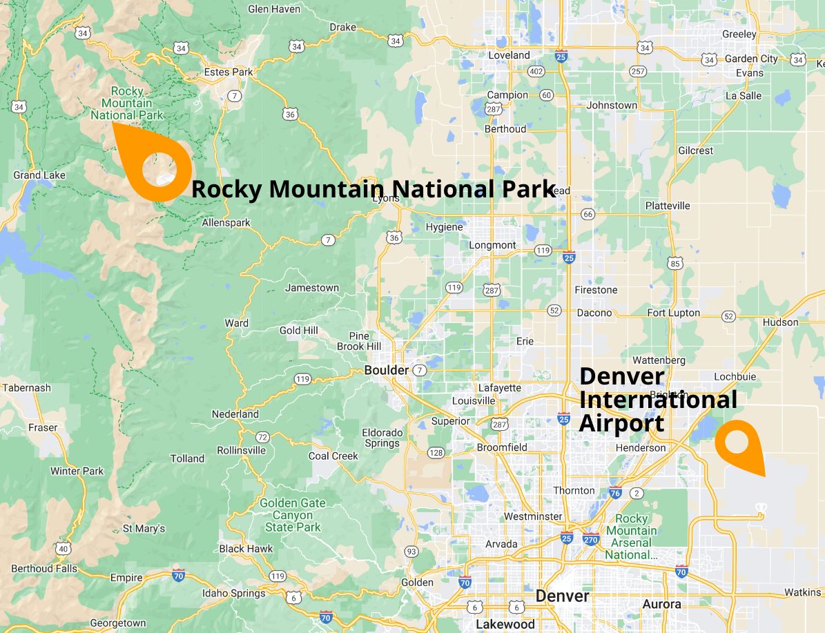 Airport Closest To Rocky Mountain National Park www.dirtinmyshoes.com