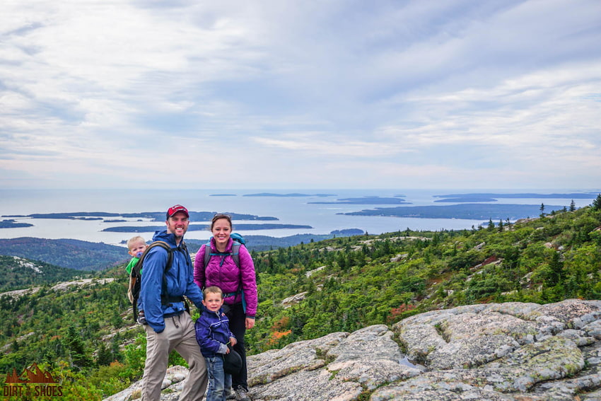 Family in Acadia National Park || Dirt In My Shoes