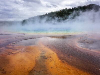 Grand Prismatic Spring in Yellowstone National Park