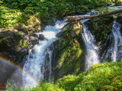 Sol Duc Falls in Olympic National Park