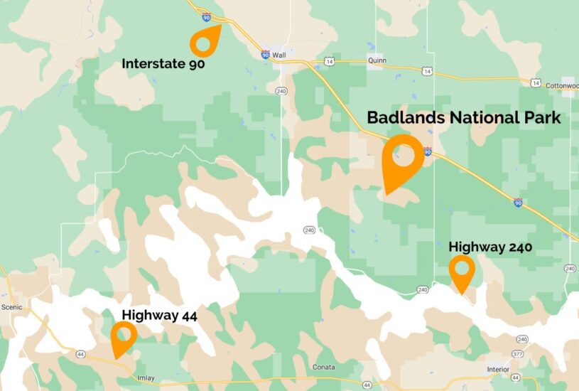 Closest Airport To Badlands National Park