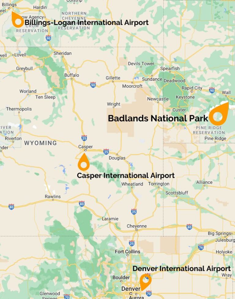 Airport Closest To Badlands National Park