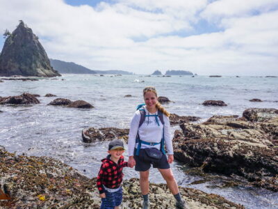 Olympic Rialto Beach with Kid || Tips for Hiking with Kids || Exploring the National Parks Podcast