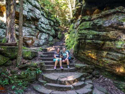 The Ledges Trail in Cuyahoga Valley National Park