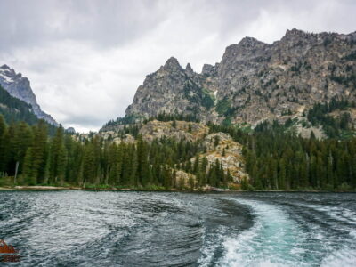 Jenny Lake Shuttle Boat Ride at Grand Teton National Park | Dirt In My Shoes