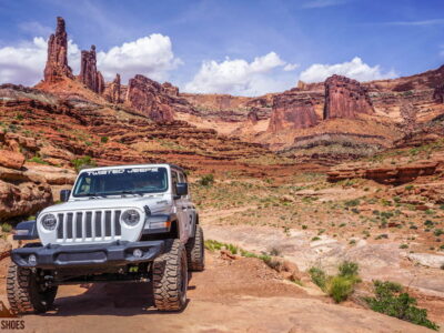 White Rim Trail Monster Towers in Canyonlands National Park